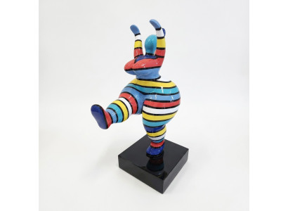 Abstract designer art 50cm figure statue colorful painted sculptures statues new