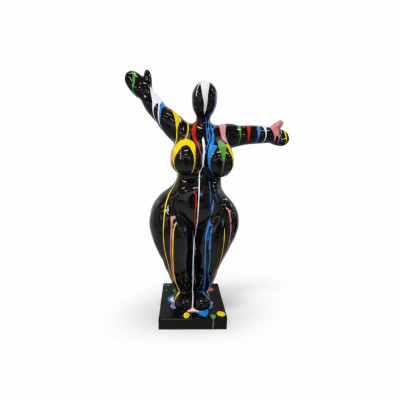 Modern living room decoration statue sculptures abstract 85cm colorful decorative figures