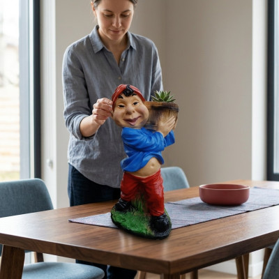 Beautiful Asian Gnome Garden 52cm Garden Decoration Figures Statues 52cm New