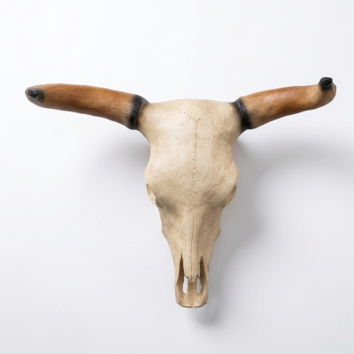 Bull Skull Bull Head Wall Sculptures Height 64 cm Decoration Figure Wall Decoration