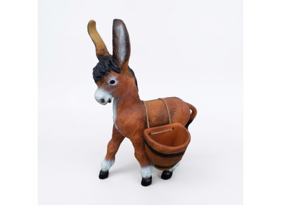 Modern design donkey animal garden plastic decoration sculpture brown new
