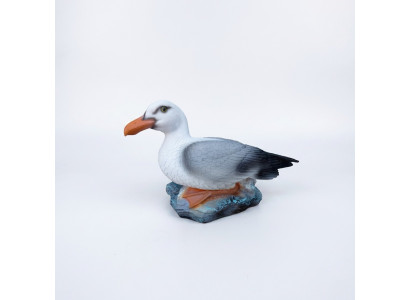 Decorative Figure Seagull Bird Garden Figures Sculpture Statues Sculptures 38cm New