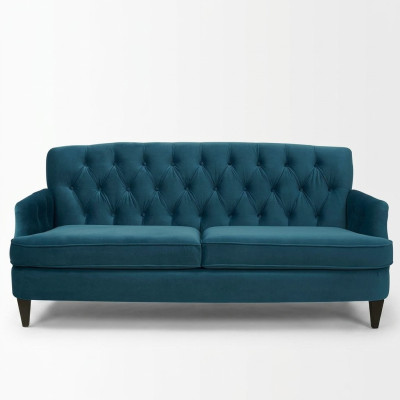Turquoise Royal Three-Seater Designer Luxury Living Room Sofa 3-Seater Couch