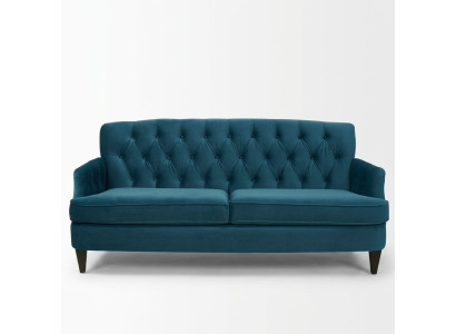 Turquoise Royal Three-Seater Designer Luxury Living Room Sofa 3-Seater Couch