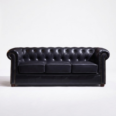 Chesterfield sofa couch upholstery fabric leather decoration set upholstery couches