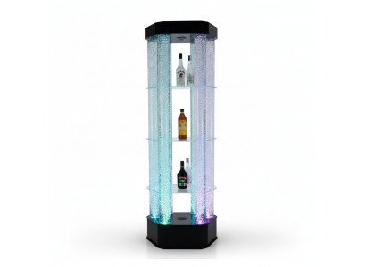 LED water wall bar shelf column water columns counter designer