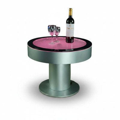 Design table coffee table water columns column water sofa LED illuminated