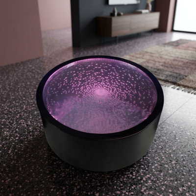 Water Design Table Coffee Table Water Columns Sofa Tables LED Illuminated