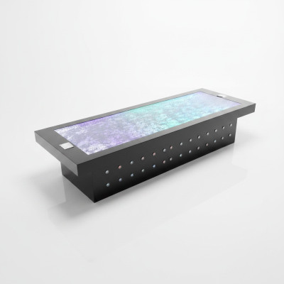 LED bar table water wall bar counter shelf furniture illuminated bar table