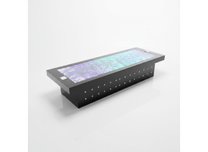 LED bar table water wall bar counter shelf furniture illuminated bar table