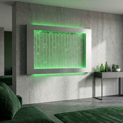 Wall panel with water bubbles LED water wall designer water picture