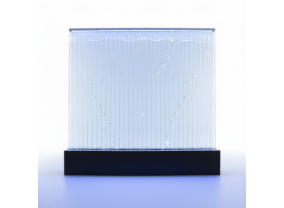 Wall panel with water bubbles LED water wall designer decorative water wall