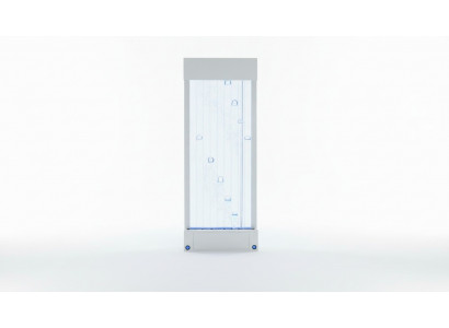 Partition shelf cabinet water wall column walls waterwall LED