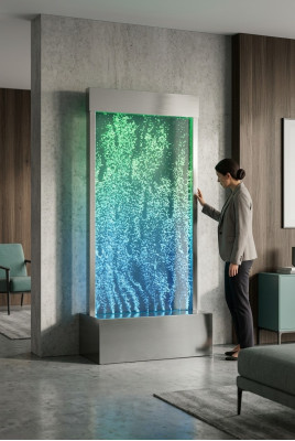 Wall panel LED water wall water walls water bubbles decorative modern wall