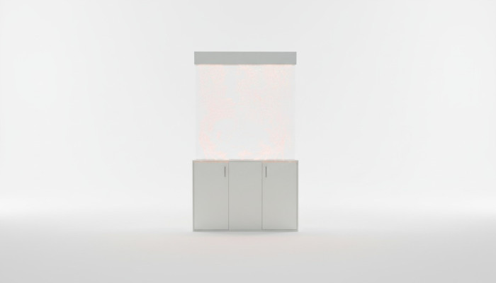 Partition shelf cabinet water wall decorative column walls water wall LED