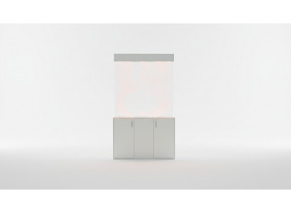 Partition shelf cabinet water wall decorative column walls water wall LED