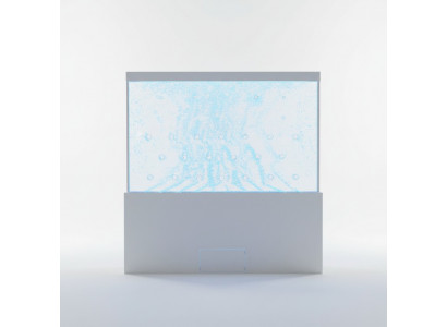 Modern partition water walls LED decorative water wall illuminated wall