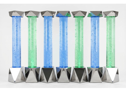 Water Column XXL 50x300cm Big Water Wall Column Wall Partition LED