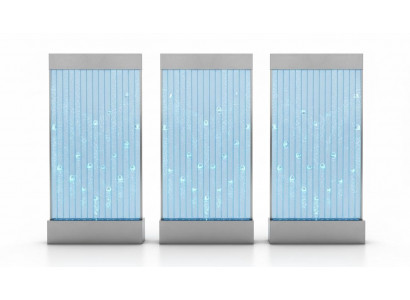 Wall panel with water bubbles LED new water wall designer water wall illuminated
