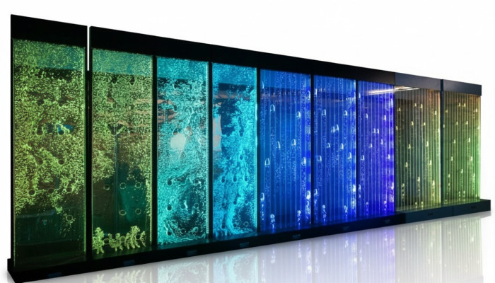 Wall panel water bubbles LED water wall decorative designer water wall