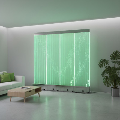 Wall panel LED water wall water walls water modern bubbles decorative wall