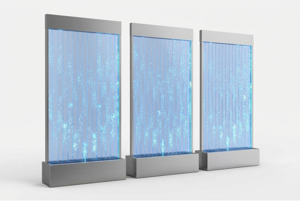 Wall panel partition wall water walls wall LED water wall design