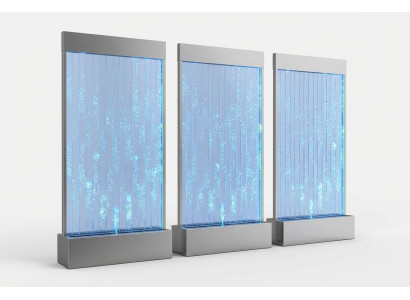 Wall panel partition wall water walls wall LED water wall design