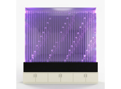 Modern partition water decorative walls LED water wall illuminated wall
