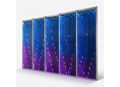 Modern partition decorative water walls LED water wall illuminated wall