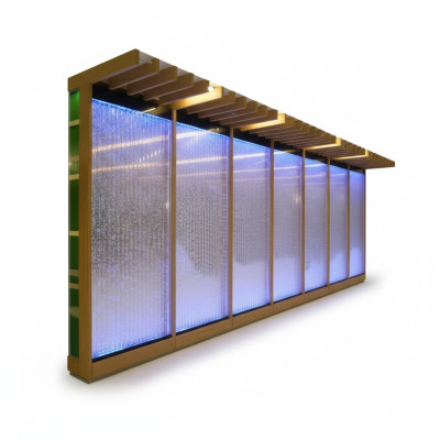 Partition shelf cabinet water wall column walls LED 60x240 water walls waterwall