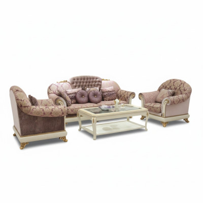 Sofa set 3+1+1 seat set design sofas upholstered classic couches