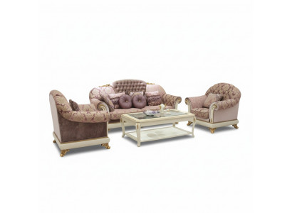 Sofa set 3+1+1 seat set design sofas upholstered classic couches
