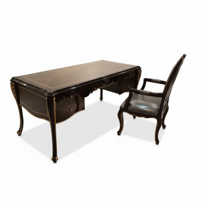 Office furniture, desk, armchair, 2-piece set, suite, writing desk.