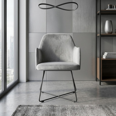 Set of 4 dining chairs kitchen chair living room chair with armrest designer chairs