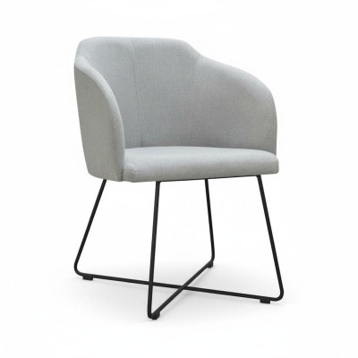 1x dining chair armchair living room chair relaxing chair upholstered chair with
