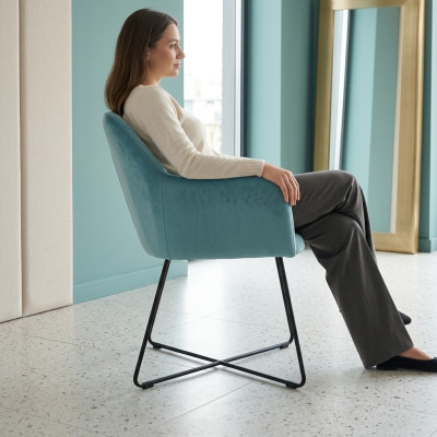 Design chairs chair seat practice dining room upholstery textile fabric waiting office