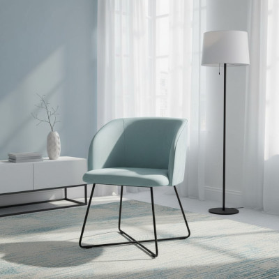 Designer chair seat practice dining room chairs fabric textile waiting upholstery office