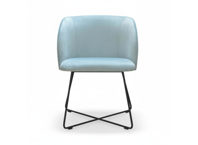 Chair 4x Armchair Dining Room Lounge Textile Seat Set New Club TV Upholstered Chair