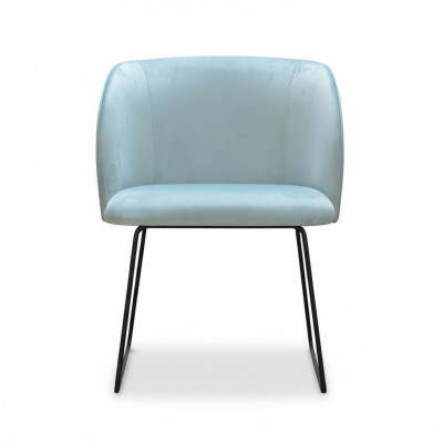 Chair 4x Armchair Dining Room Upholstered Chair Lounge Fabric Seat Set New Club