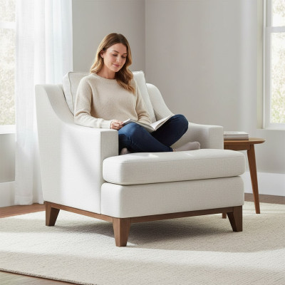 Armchair Lounge Armchair Upholstered Chair Living Room Bedroom 8x er