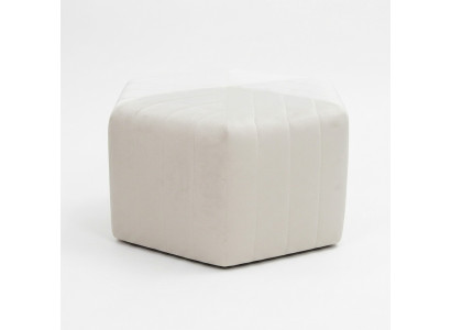 Fabric Footstool Ottoman Velvet Stool Pouf Puff Seat Pouf Textile