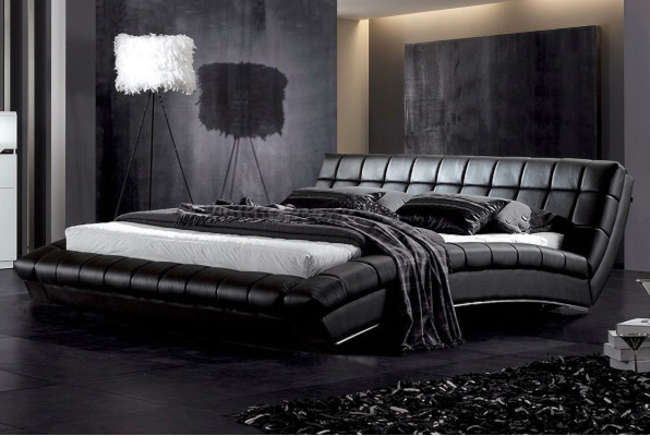 Bed, beds, upholstery, double, marriage, luxury, leather, modern, designer, bedroom