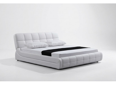 Modern bed beds upholstery double marital hotel luxury leather designer