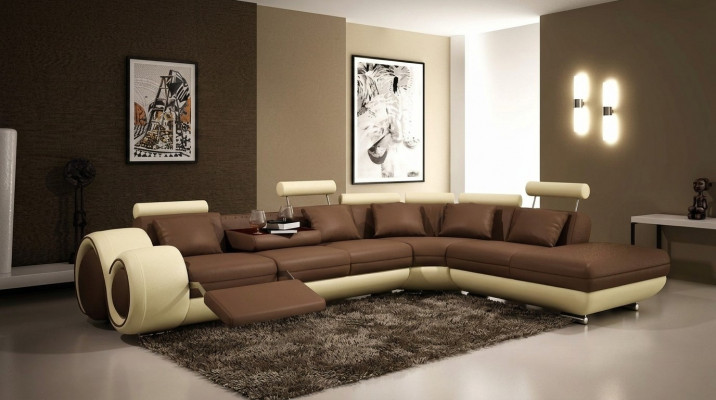 Sofa sectional couch upholstery seat living landscape suite L-shape fabric