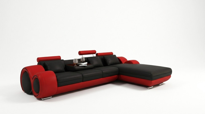 Corner sofa couch upholstered living landscape leather corner sofa set