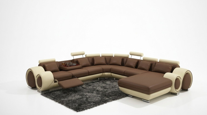 Sofas U Shape Sofa Couch Upholstered Set Living Landscape Design Corner Sofa
