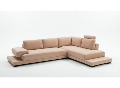 Leather corner sofa couch upholstery corner seating living suite set