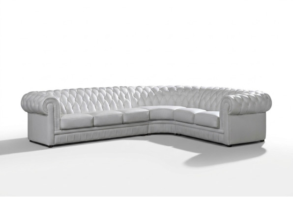 Leather sofa corner sofa couch chesterfield upholstery corner suite sofa couches