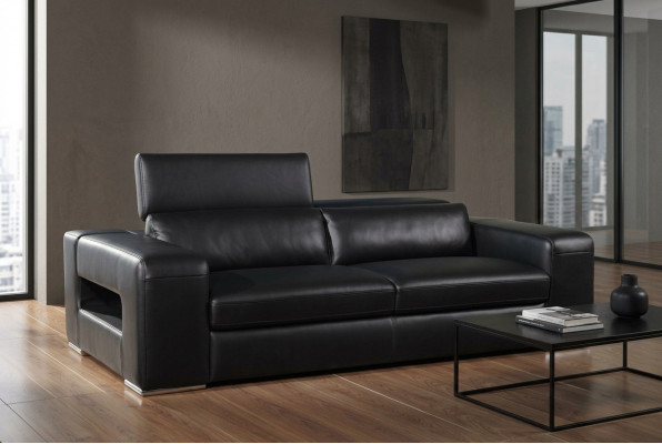 Sofa set design couches sofas upholstery leather 3+1+1 seater set