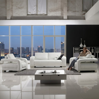 Sofa set design couches upholstery leather 311 seater set leather